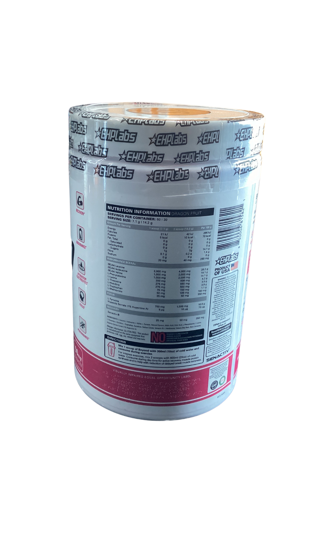 Beyond BCAA+EEA (60 serves) Dragon Fruit