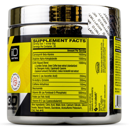 C4 30s Pre-workout (FRUIT PUNCH)