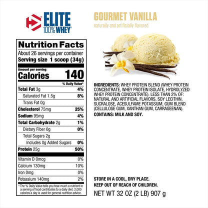 DY ELITE 2LB GOURMET VANILLA