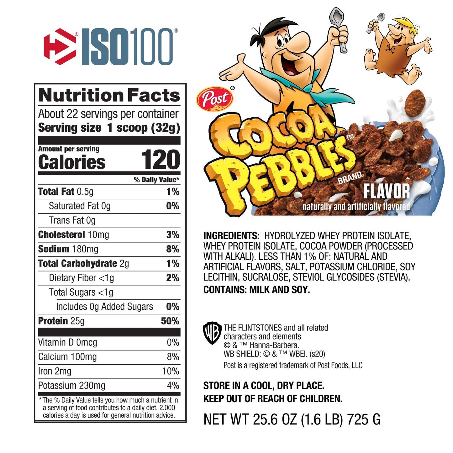 DY ISO 100 20 SERVE COCOA PEBBLES