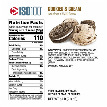 DY ISO 100 20 SERVE COOKIES & CREAM