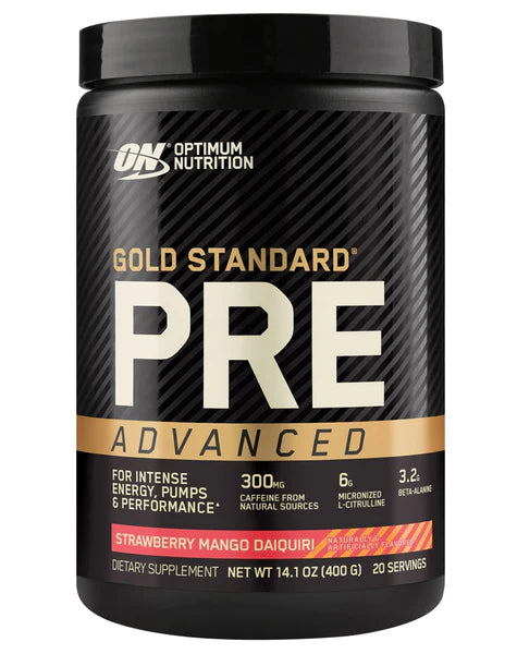 ON ADVANCE Pre-workout GF (STRAWBERRY MANGO DAQ)400g