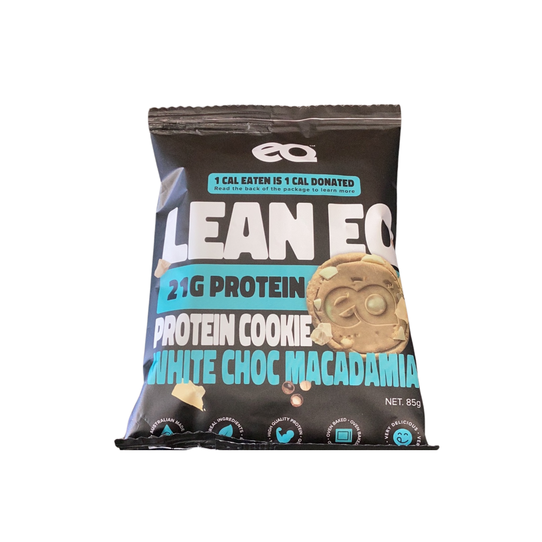 EQ LEAN PROTEIN 85g White choc Mac.