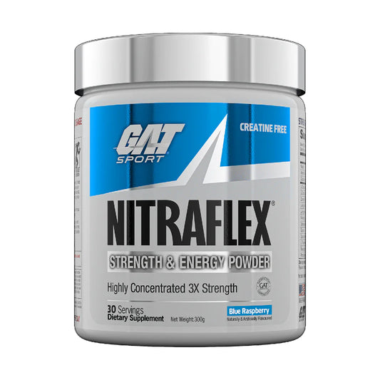 GAT NITRAFLEX Pre-workout 30s (BLUE RASPBERRY)