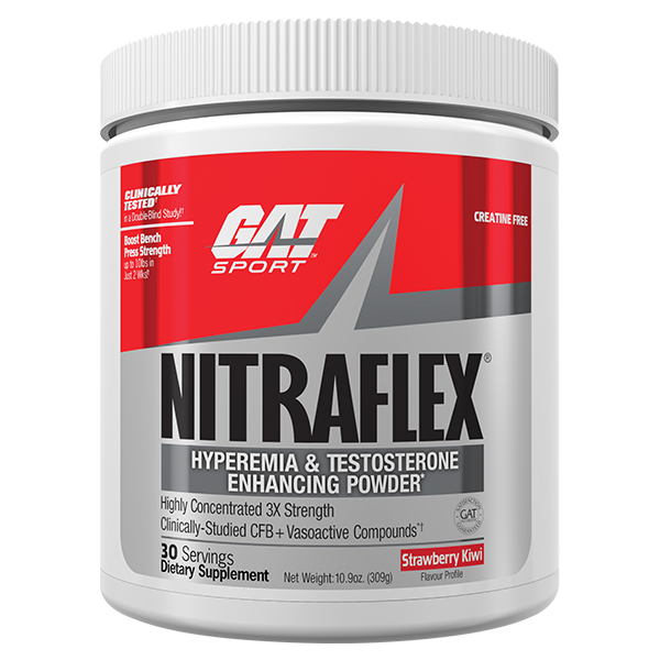 GAT NITRAFLEX Pre-workout 30s (STRAWBERRY KIWI)