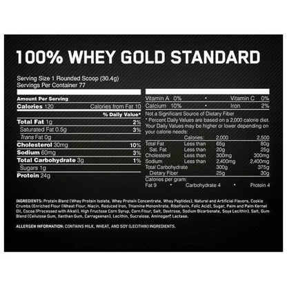 ON WHEY GOLD (DBL RICH CHOC) 2.27KG