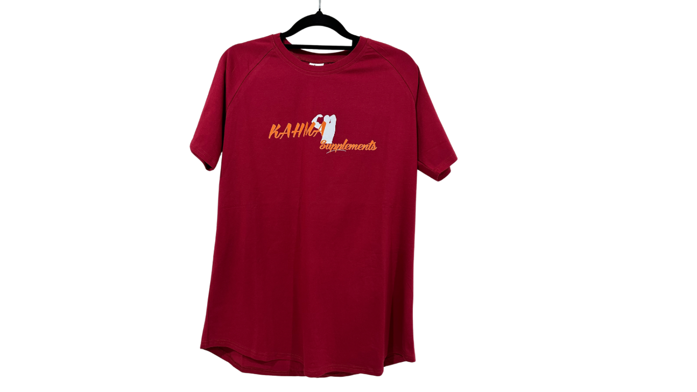 KAHMA t-shirt (Burgundy)