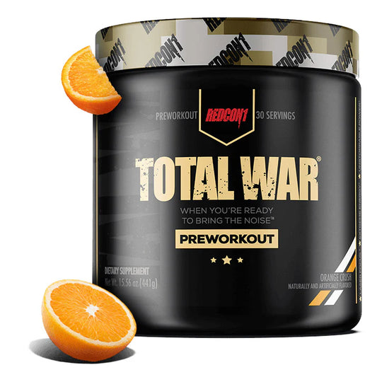 Total war (pre-workout 30 servings) ORANGE CRUSH