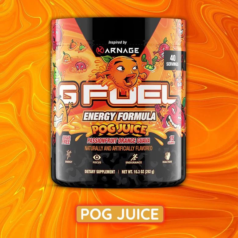 G FUEL PRE-WORKOUT 40s POG JUICE