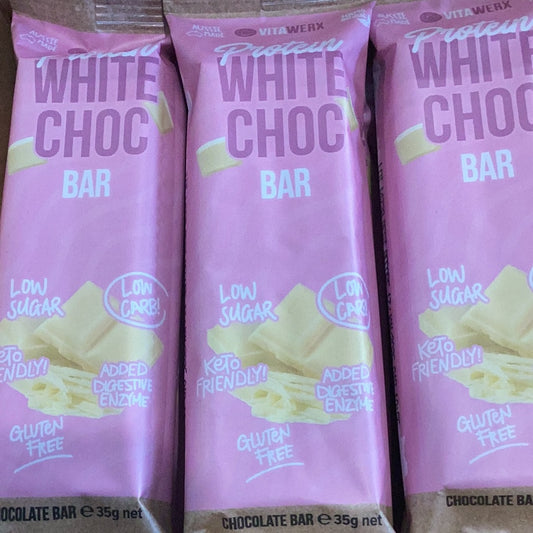 VITAWERX PROTEIN BAR (WHITE CHOC)