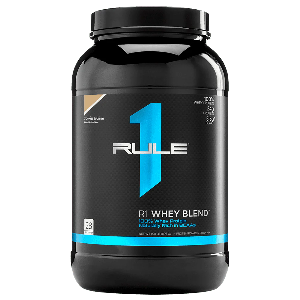 Rule1 whey blend 2Lb (Cookies & Crème)