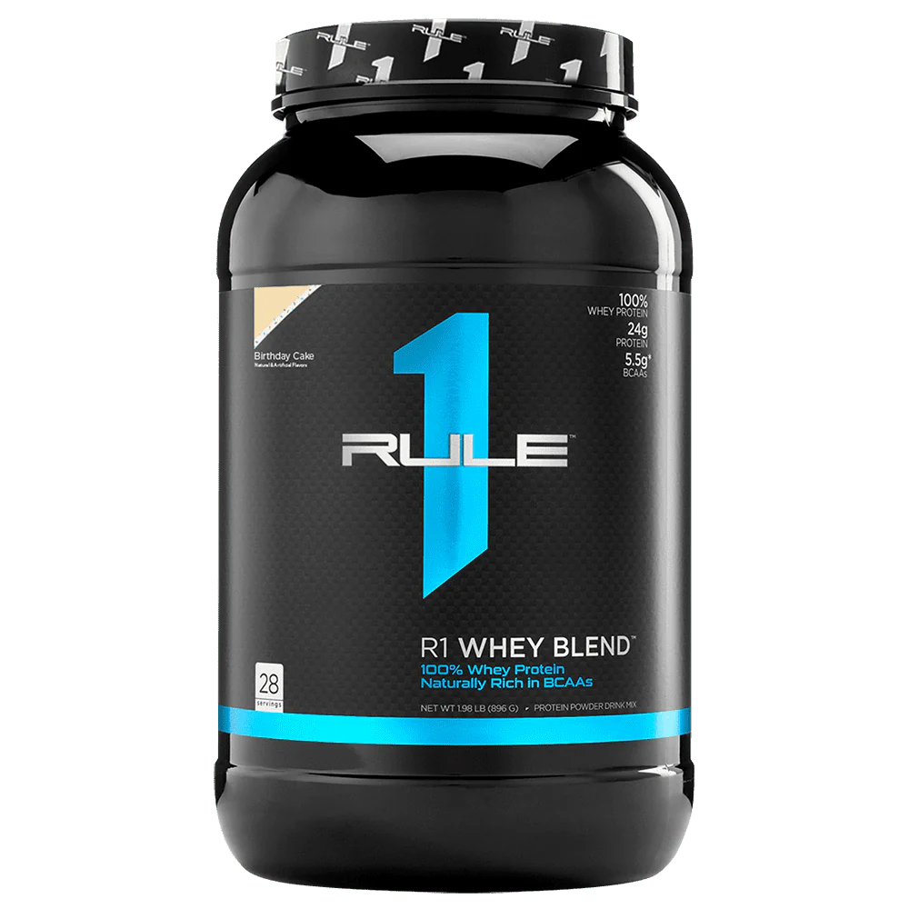 Rule1 whey blend 2Lb (Strawberry & Crème)