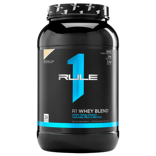 Rule1 whey blend 2Lb (Strawberry & Crème)