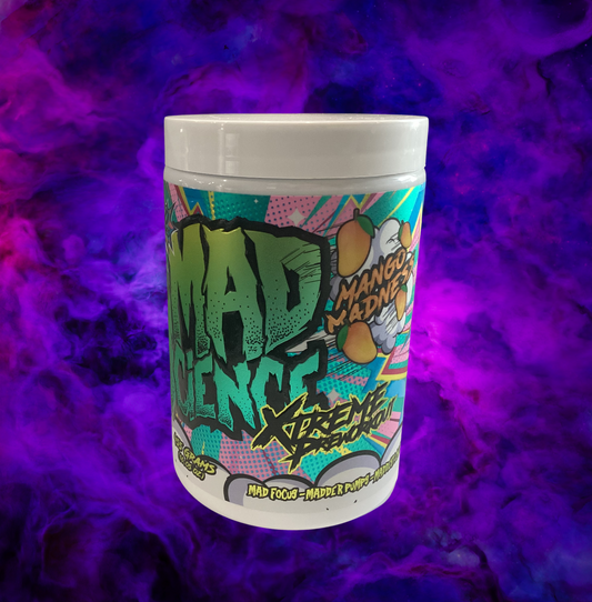 MAD-SCIENCE Pre- workout (Mango Madness)