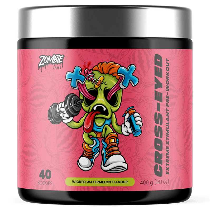 Cross-eyed (pre-workout 40s) Wicked Watermelon