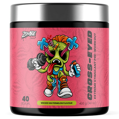 Cross-eyed (pre-workout 40s) Wicked Watermelon