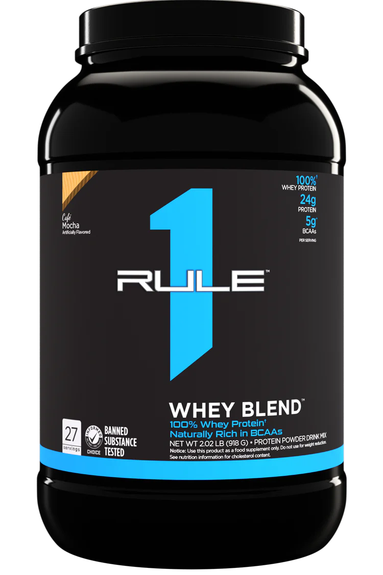 Rule1 whey blend 2Lb (Cafe Mocha)