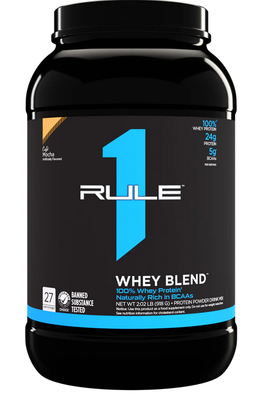 Rule1 whey blend 2Lb (Cafe Mocha)