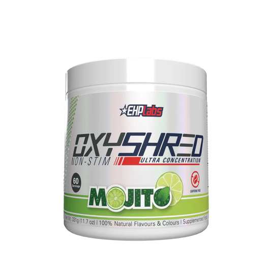 OXYSHRED Non-Stim (fat burner 300 g I 60 Servings) MOJITO